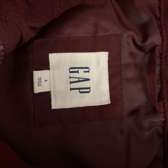 GAP Deep Red Jacket - Picture 3 of 4